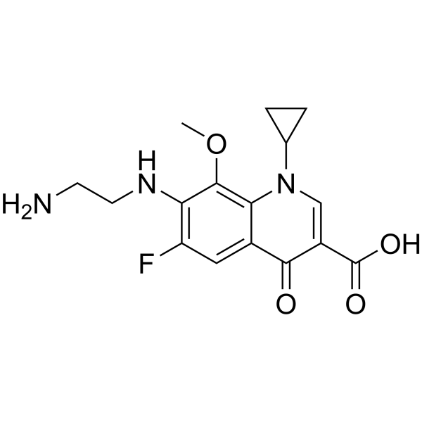 Despropylene gatifloxacin (Depropylene gatifloxacin impurity 2; 3-quinolinecarboxylic acid, 7-[(2-am